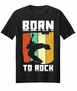 Born to Rock  Mens/Unisex