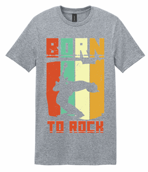 Born to Rock  Mens/Unisex