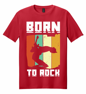 Born to Rock  Mens/Unisex