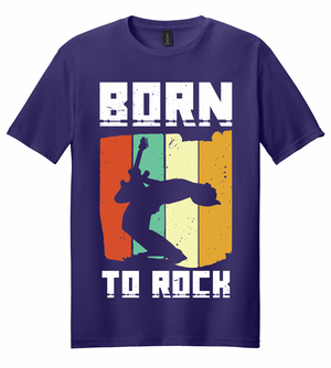 Born to Rock  Mens/Unisex