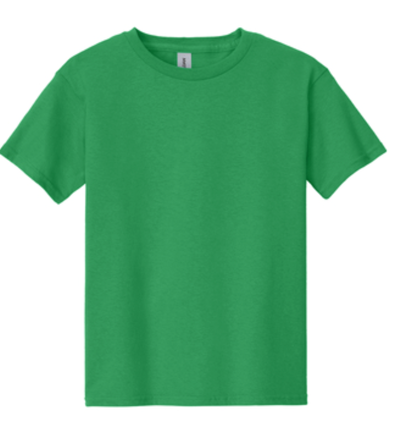 Gildan Youth S/S Shirts Irish Green