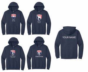 All American Gymnastics and Dance Hoodies