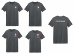 All American Gymnastics and Dance Academy T Shirts small logo (Copy)