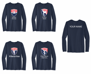 All American Gymnastics and Dance Academy Long Sleeve Shirts