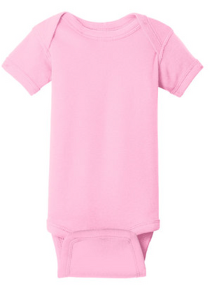 Personalized Short Sleeve Cotton Onesie