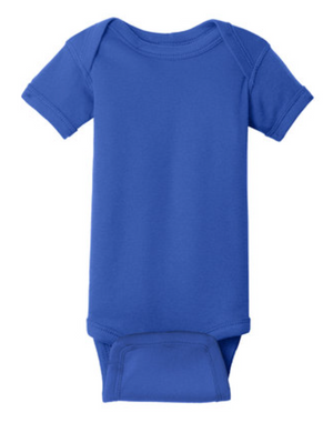 Personalized Short Sleeve Cotton Onesie