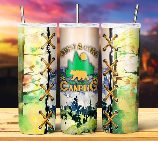 Camping - Tal Color Changing Cup  Cricut projects, Wall collage