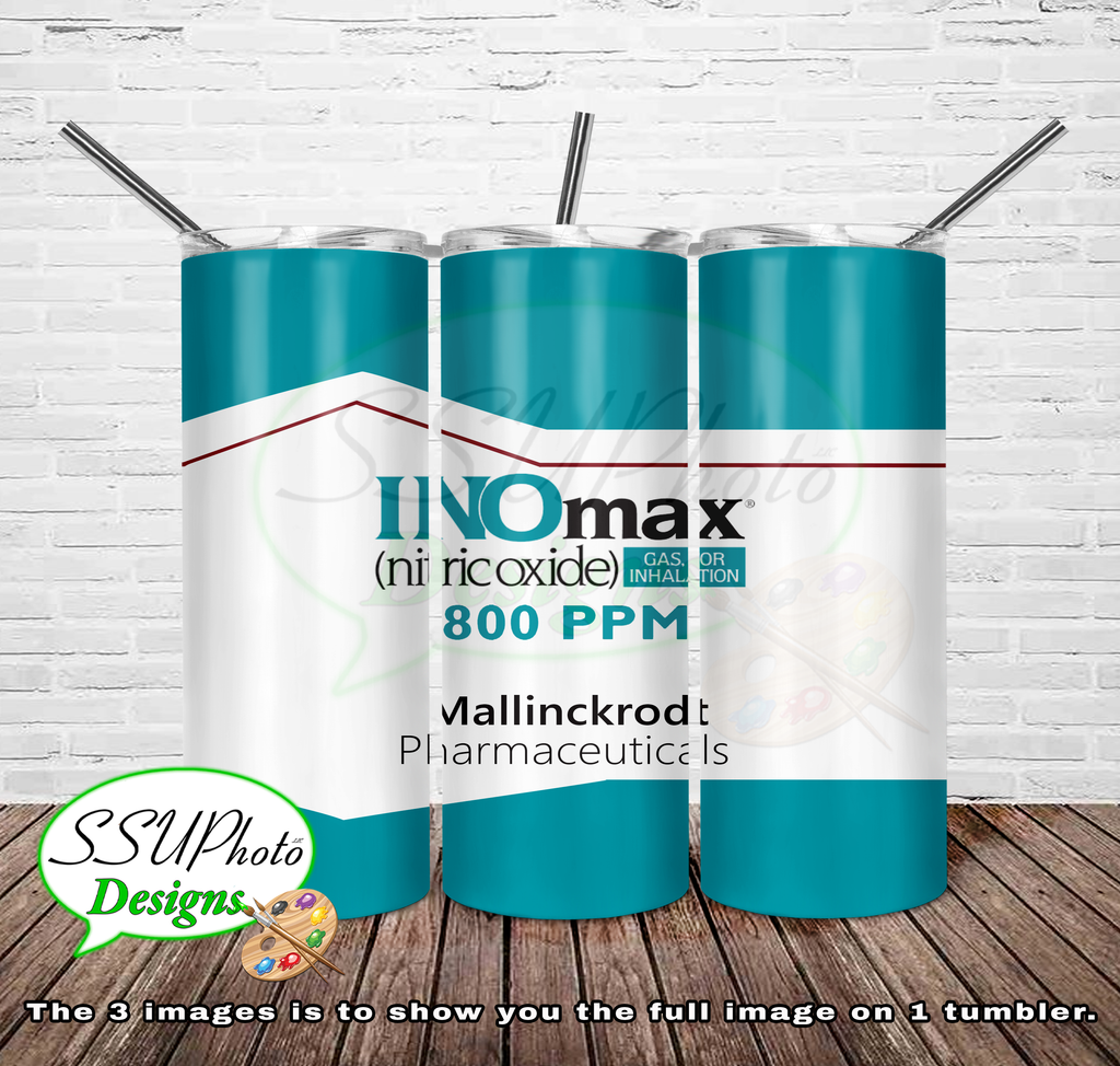 InoMax 20 oz and 30oz OZ Skinny TumblerD Digital Design