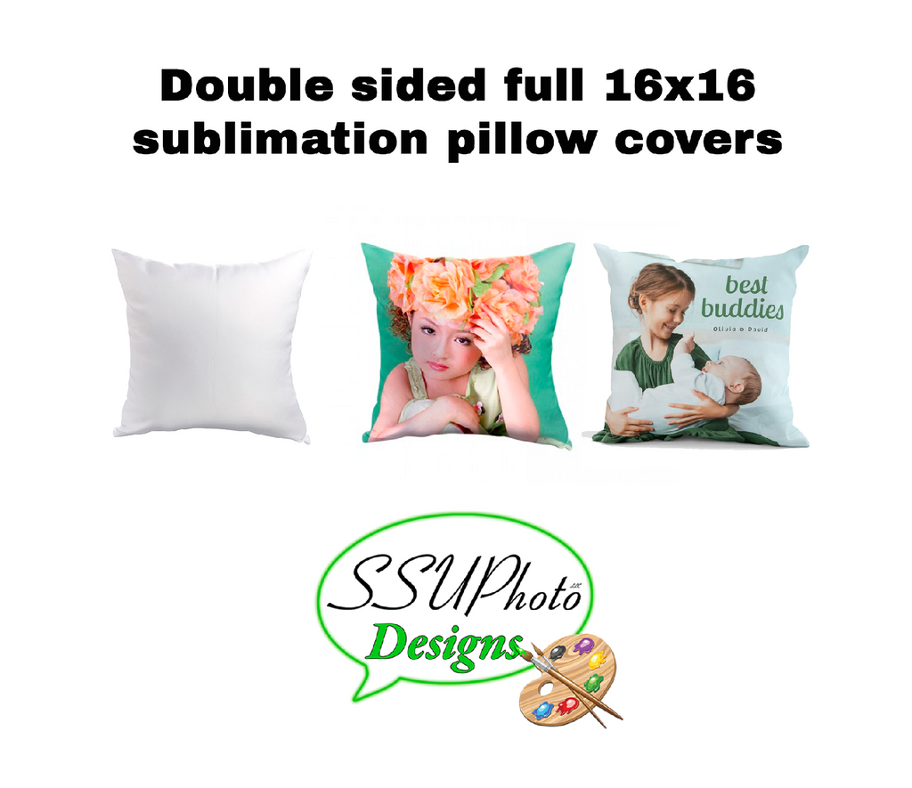 Double-Sided Indoor Sublimation Pillow